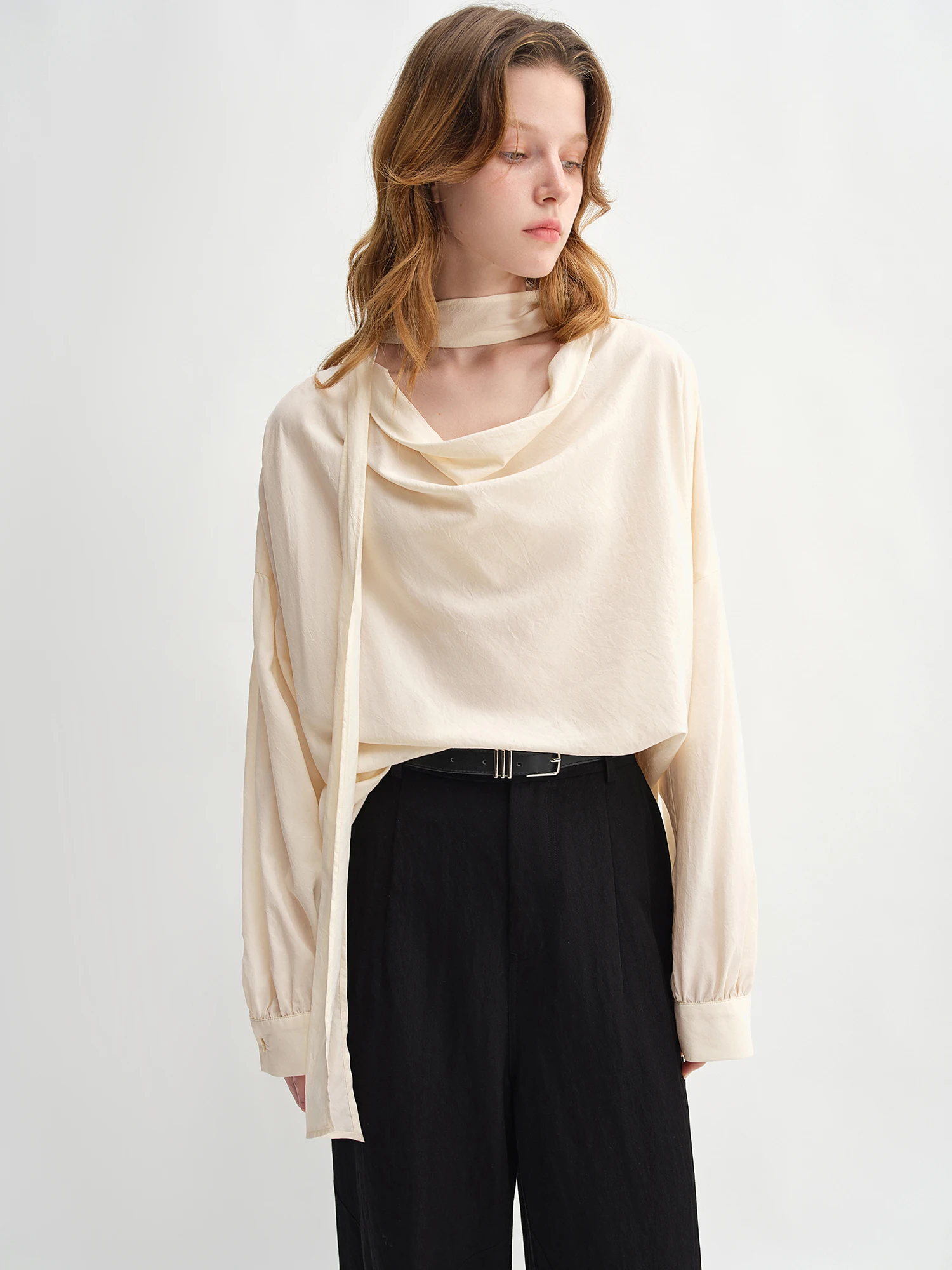DUSHU 2025 4XL Autumn New2 Women Long Sleeve Shirt Tops Female Long A-LINE Skirts V-Neck Short Sleeve Tops Dress Jackets