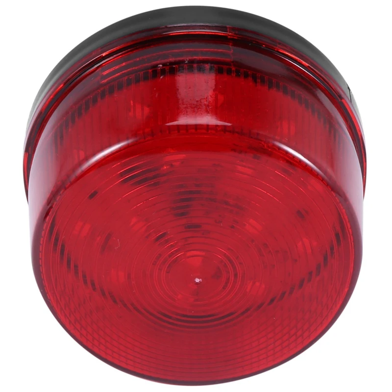 New-12V Alarm Led Flashing Strobe Light For Home Security Alarm System Red