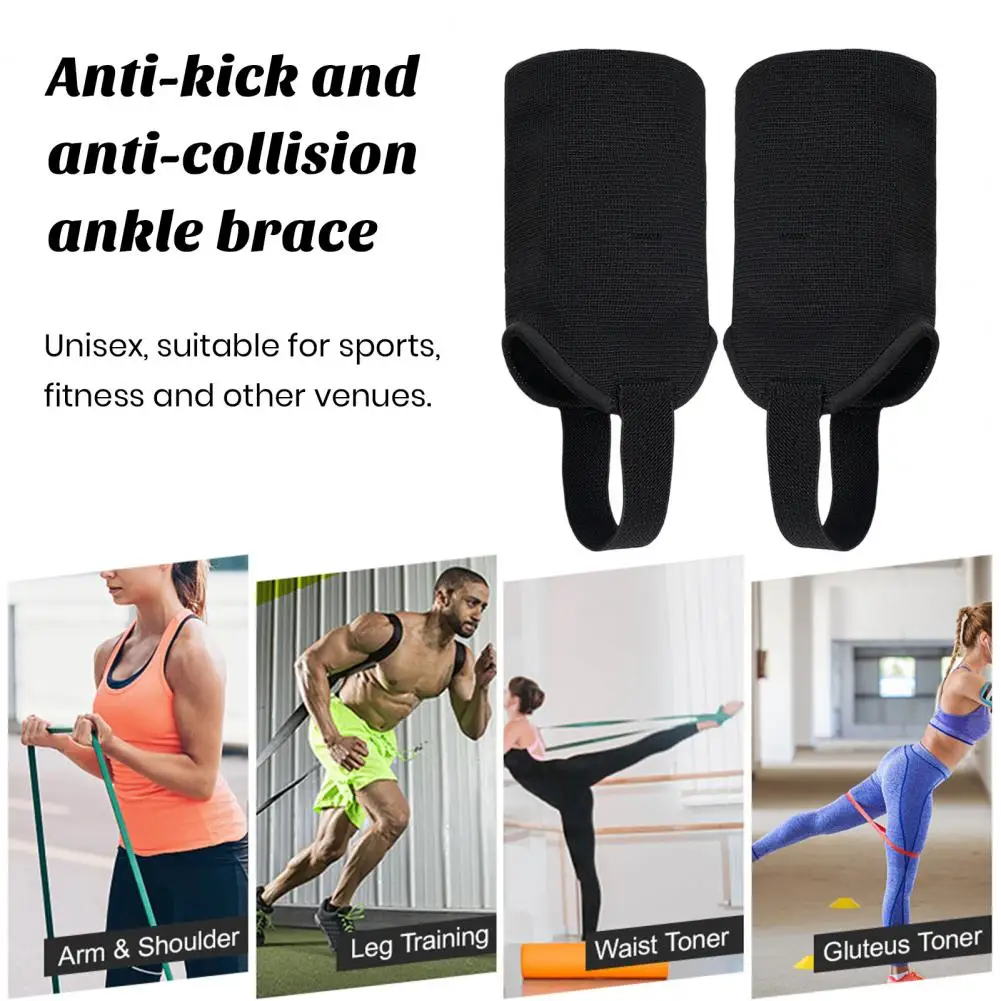 Ankle Brace Protector Dual-Layer Knitted Cylinder Ankle Brace Elastic Bands Ankle Wrap For Soccer Basketball Sports Fitness