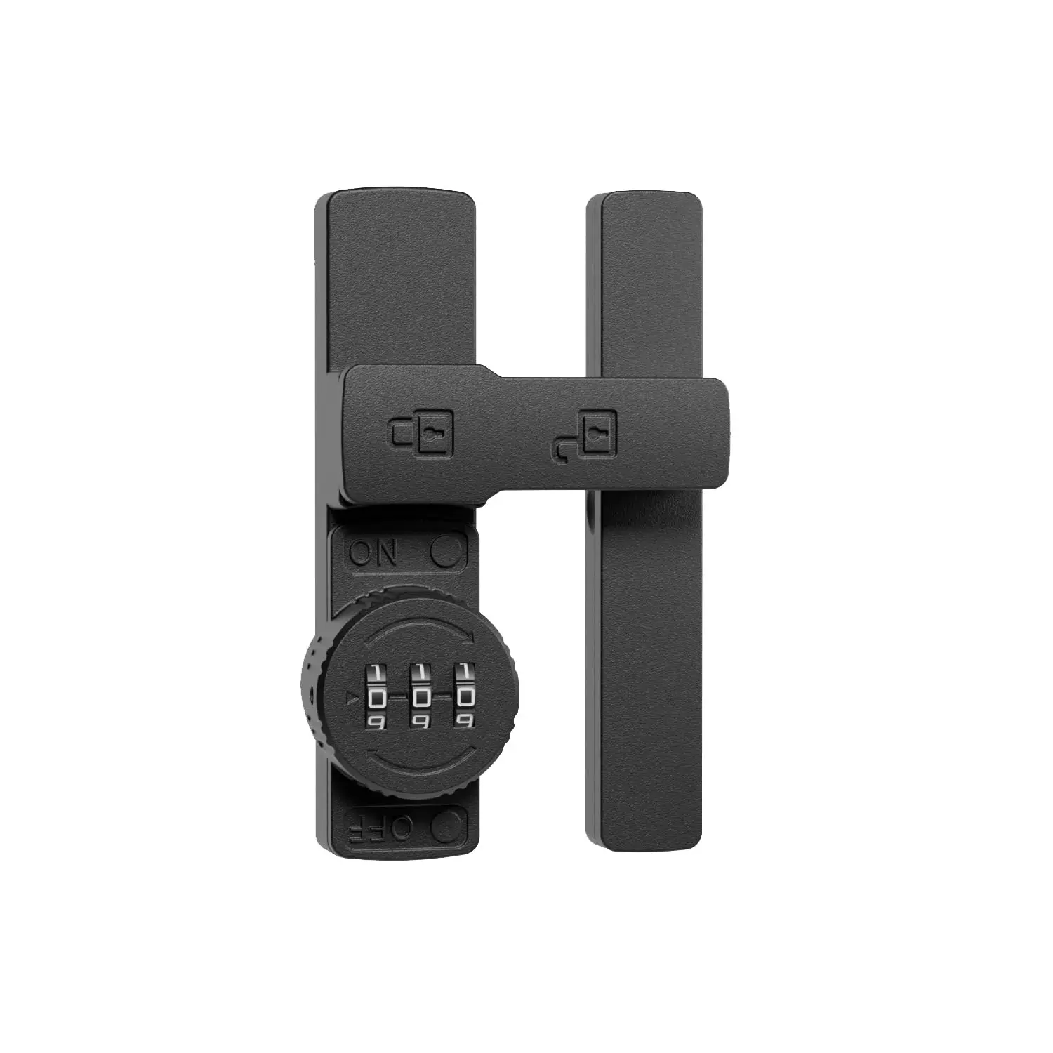 

Flip Latch Lock with Combination180Degree Sliding/Swinging Door Lock Latch Bolt for Gate Barn Garage Shed Window Cabinet Keyless