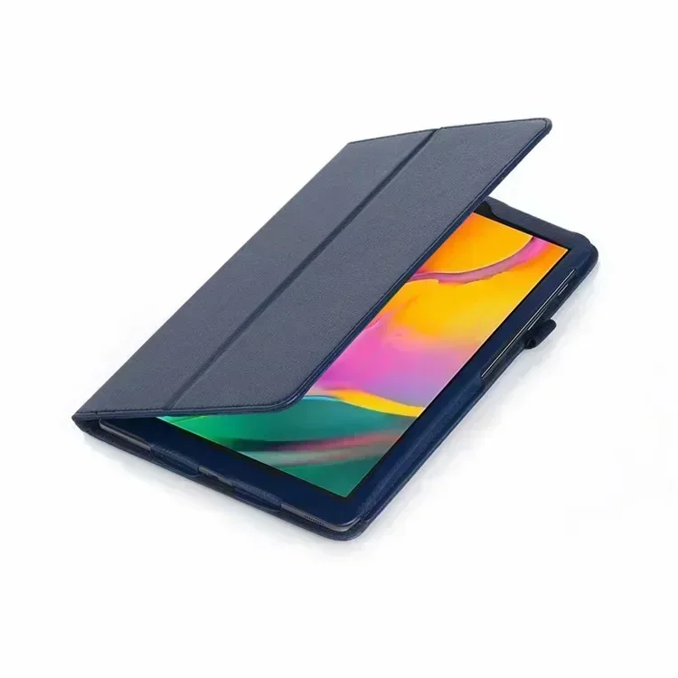 Estojo de couro PU para Samsung Galaxy Tab, capa do tablet, A7, 10.4, SM-T500, T505, T507, 8.7 ", S6 Lite, 10, 4, A8, 10.5, A9 Plus, 11"