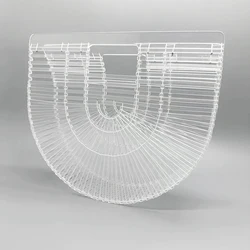 Bag Women Luxury Famous Brands Totes Shopper Bag Transparent New Handbag Beach Bag Vip Designer Trend Acrylic Evening Clutch Bag