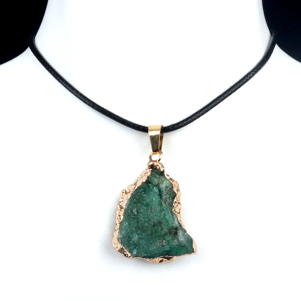 Natural Irregular Shape Stone Pendants for DIY Jewellery Making