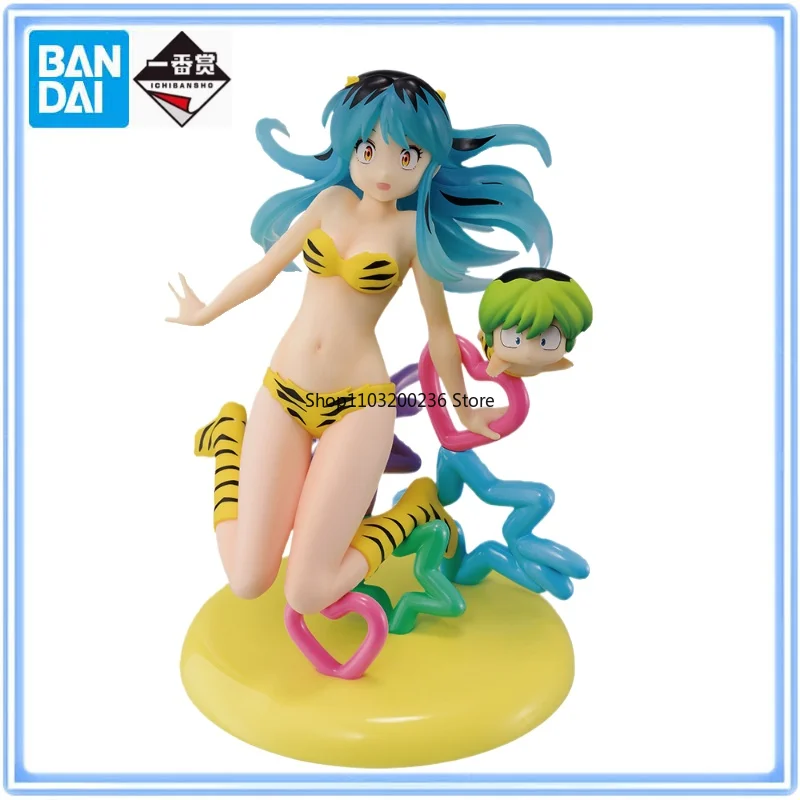 

BANDAI Original Ichiban Kuji Urusei Yatsura Part2 Lamu/Lum Figure Prize Action Figure Model Desktop Ornaments Gifts