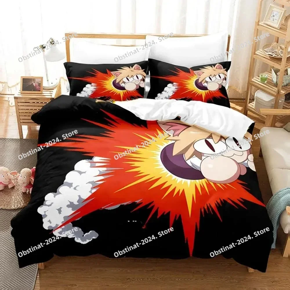 

3d Print Anime Game Melty Blood Neco Arc Bedding Set Single Twin Full Queen King Size Bed Set Adult Kid Bedroom Duvet cover Sets