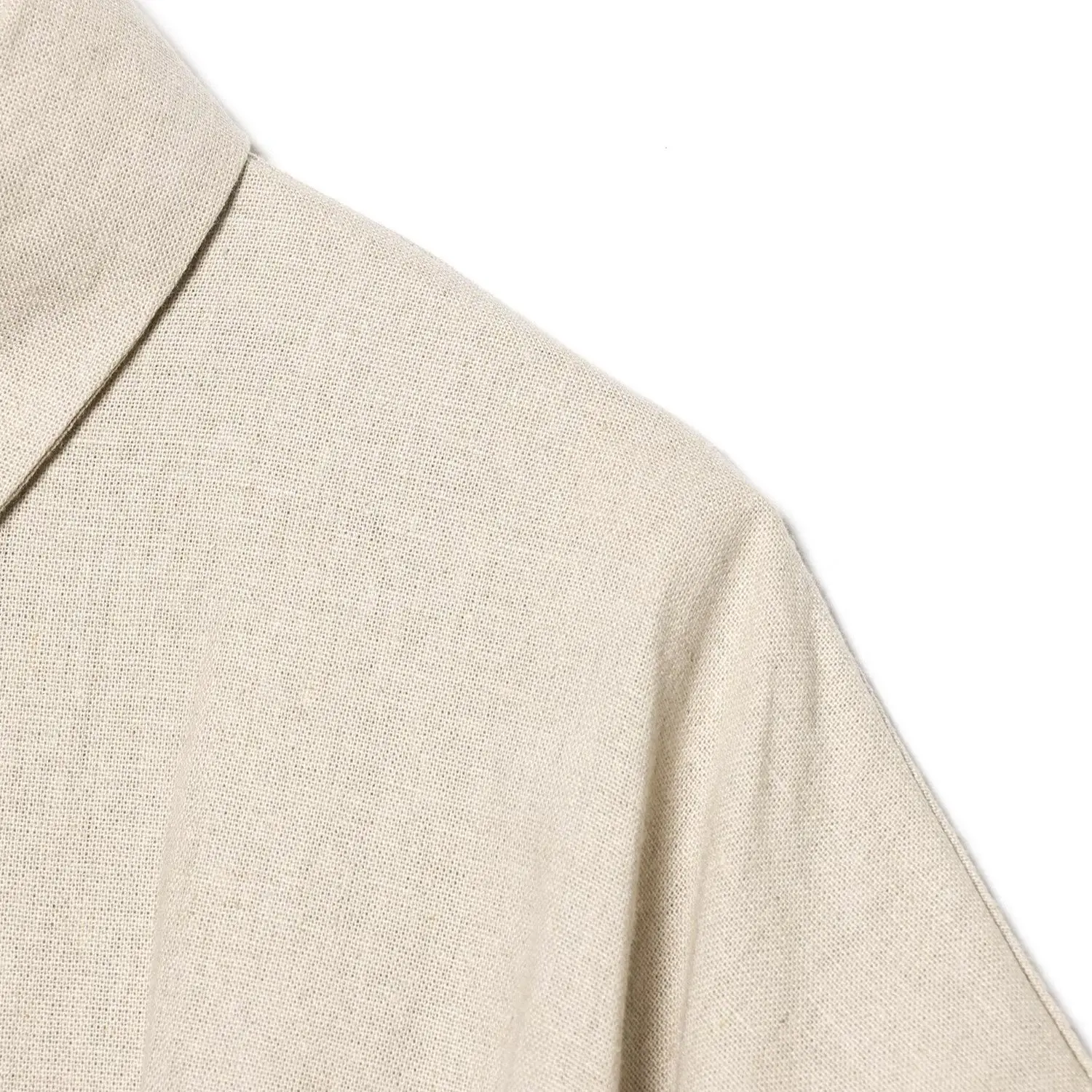 JNLEAOG Vestido Midi de Lino para Mujer, Nuevo Modelo de Otoño, Estilo Casual, Color Puro, Cintura Ajustada, Vestido Csero...