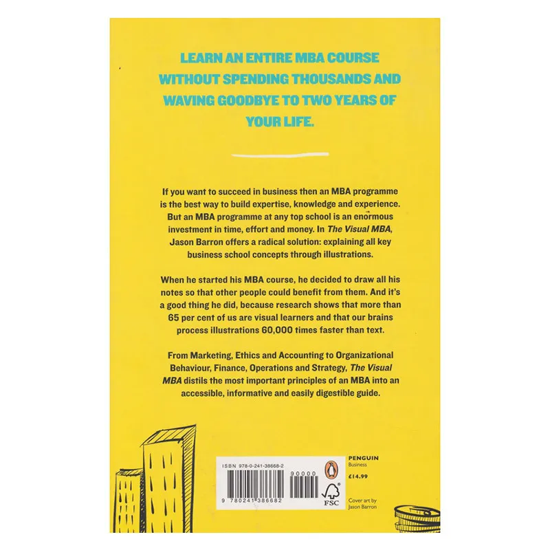 The Visual MBA By Jason Barron A Quick Business School Guide Business Management Economics Self Study Book