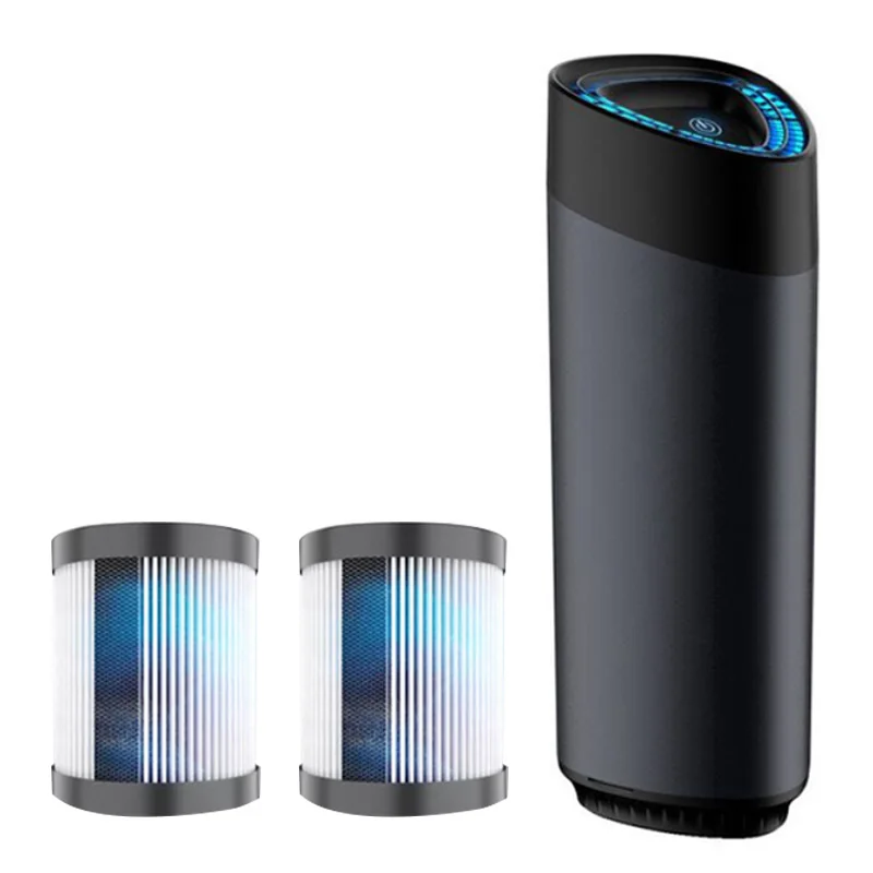 

Car Air Purifier Air Cleaner With Negative Ion Hepa Fresh Portable USB Design Car Ion Purifier