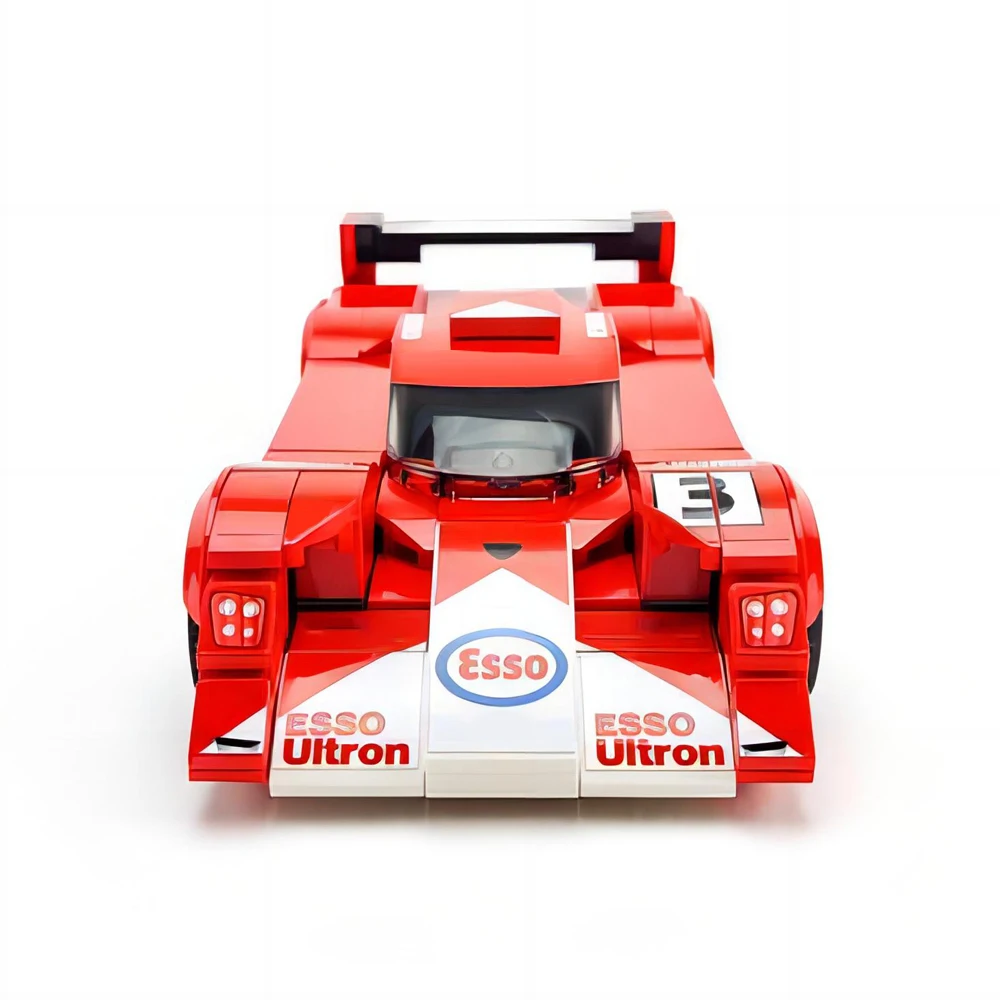 236PCS MOC Speed Champion 1999 Le Mans 24 Hours Endurance Race Racing Car Model Sports Car Building Blocks Children's Toy Gift