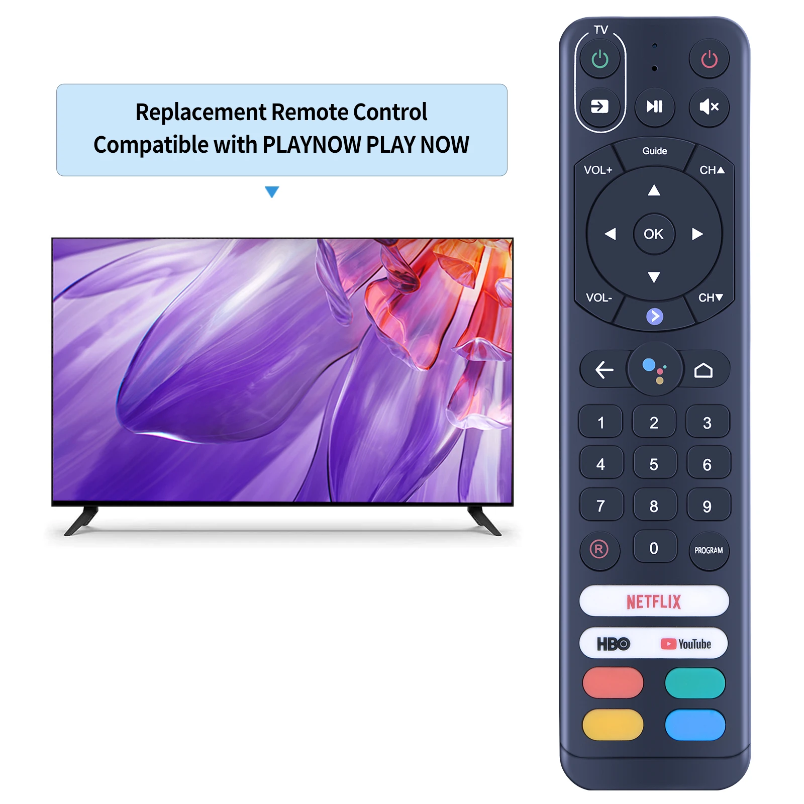 รีโมทคอนโทรลใหม่สําหรับ PLAYNOW PLAY NOW TV BOX