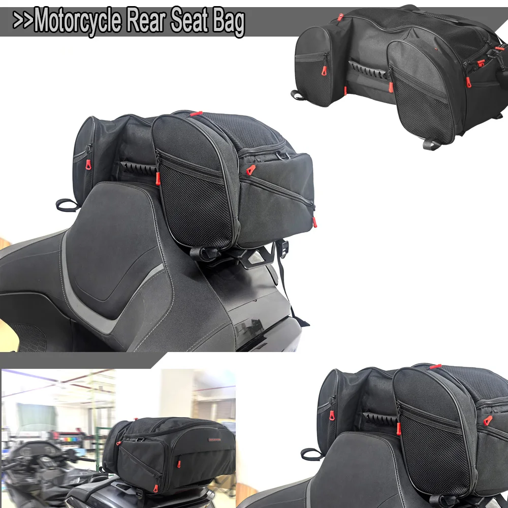 

Motorcycle TourTrunk Tail LuggagePanniers Top Bag Cases Tail box For Goldwing Gold WingGL1800 GL 1800GL1500 GL 1500 Tail box
