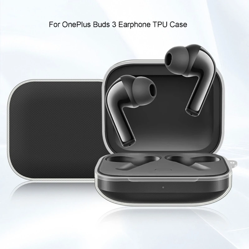 Protective Carrying Case Cover for Oneplus Buds 3 Earphone Dustproof Protector 96BA image 2