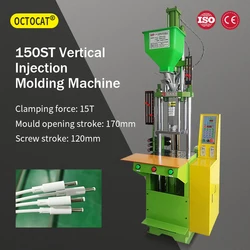 150ST Vertical Injection Molding Machine, Dc Head Connector Products, Usb Data Cable Head Injection Molding forming Machine