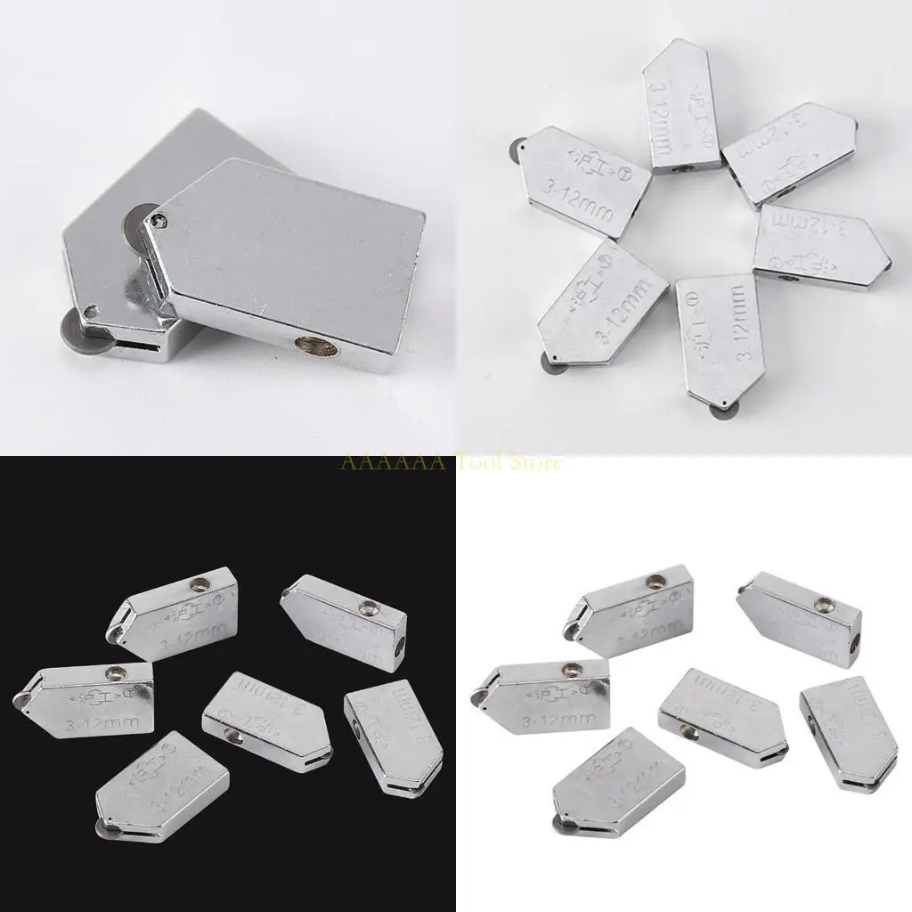 A2BE 1 Set Glass Cutting Tool Corter Cortter Cutter Cutter Cutter Cutter Cutter para reemplazar cabeza
