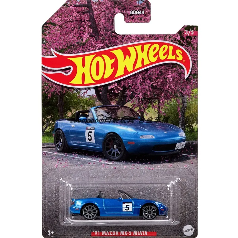 Original Hot Wheels 1/64 Japanese Car Classic Mazda Toyota Honda Suit Fairlady Boys Gifts Toys for Children Alloy Models GDG44