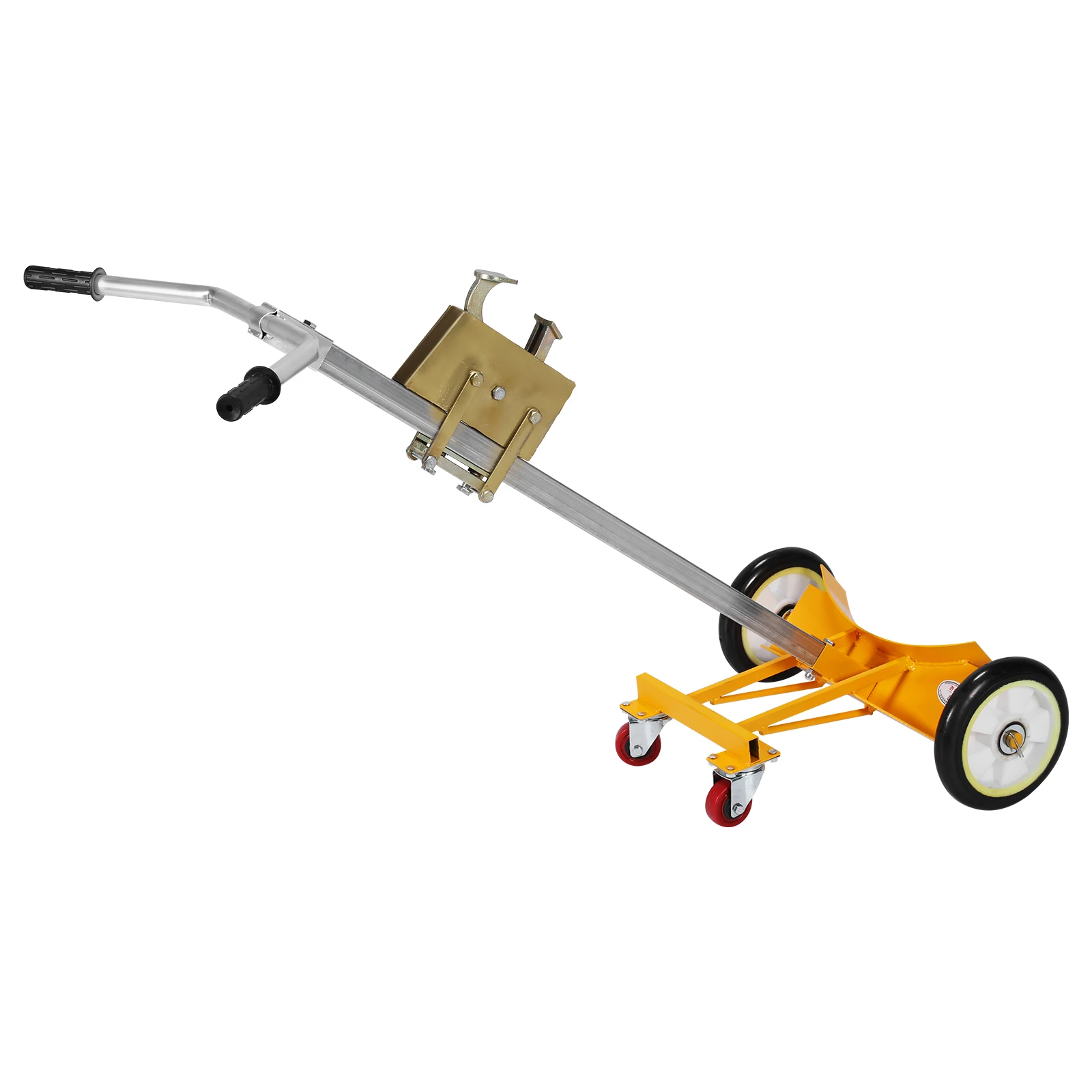 

Тележка для бочек на 55 галлонов с колесами, усиленная конструкция, грузоподъемность 450 кг, для гаражей, мастерских и использования на улице