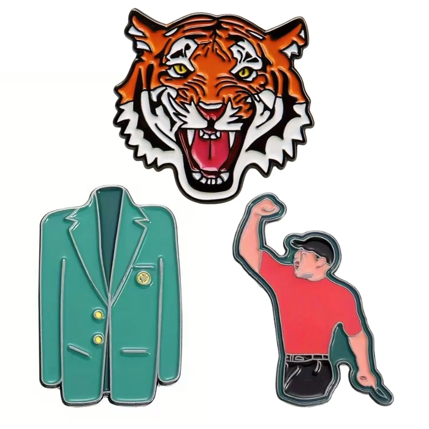 3 pack Funny Golf Ball Markers Premium Golf Accessories Funny Golf Gifts for Men Women Golfers Father