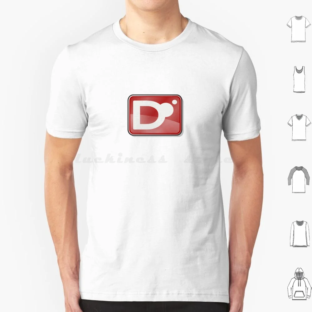 Camiseta con Logo D de algodón para hombres y mujeres, Impresión artesanal, Languaje de programación, Lenguaje de programación Dlang C Like Minid Dscript Swift Java