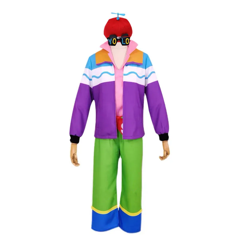 Gioco Undertale AU Fresco! Sans Costume Cosplay Uniforme Gioco Abbigliamento colorato Frisk Hat Pocket Halloween Party Carnival Outfit