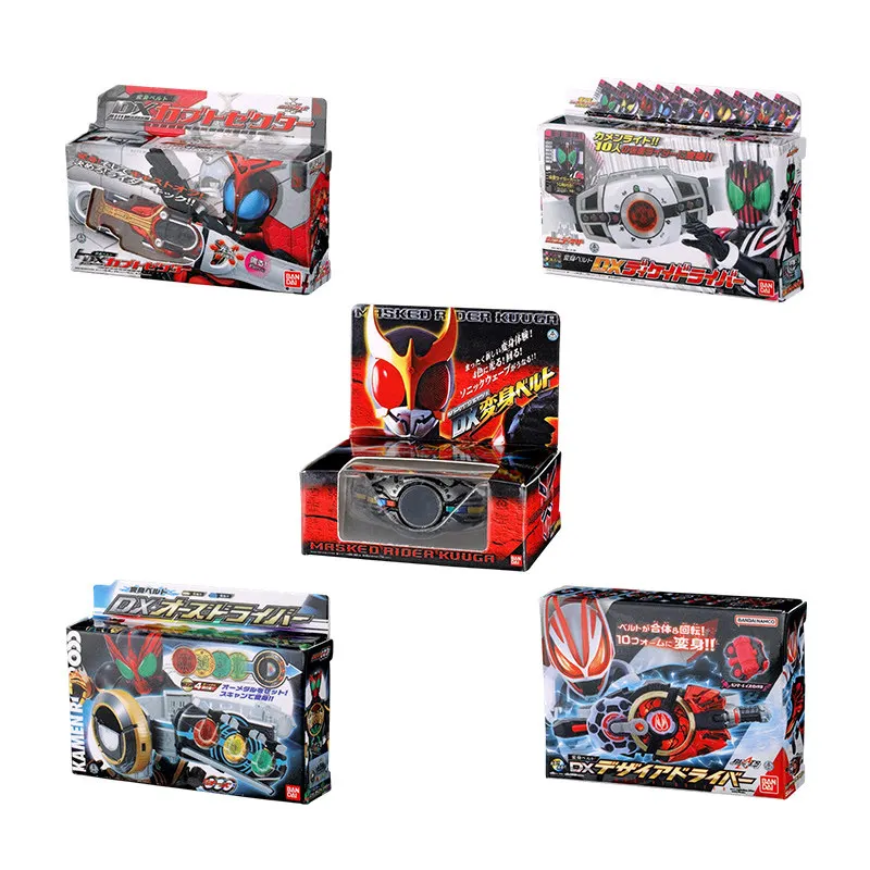 Em Estoque Bandai Kamen Rider Dx Mini Henshin Belt Kuuga Kabuto Geats Ooo Gashapon Miniatura Colecionável Modelo Ornamento de Exibição