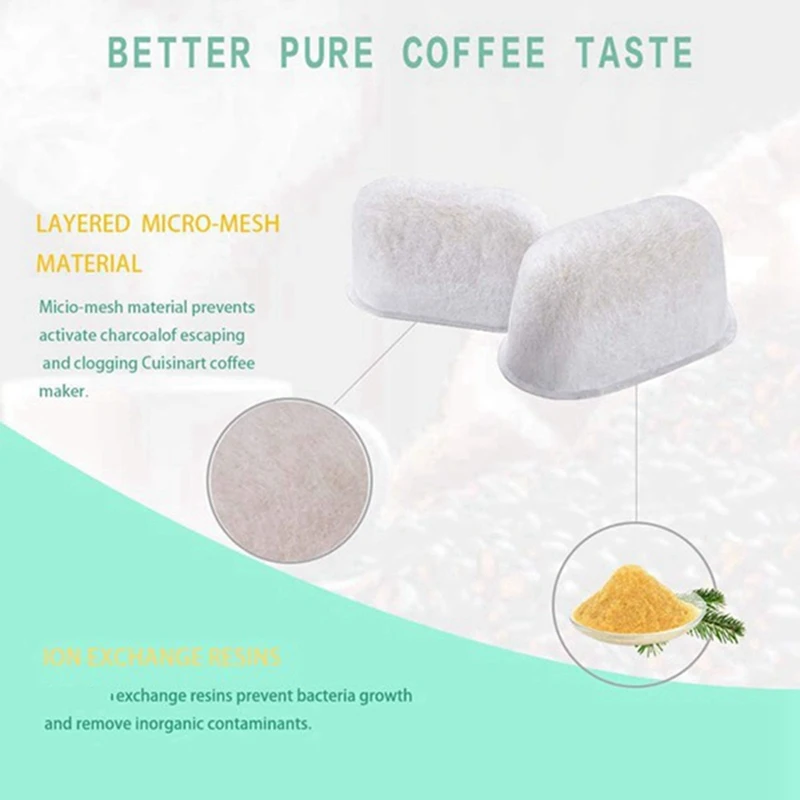 30 Pack For Breville BWF100 Compatible Water Filters Suitable For Breville Espresso Machine Water Filters