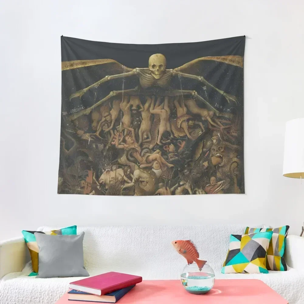 HD The Crucifixion The Last Judgment (detail) by Jan van Eyck HIGH DEFINITION Tapestry Things To The Room Room Design Tapestry