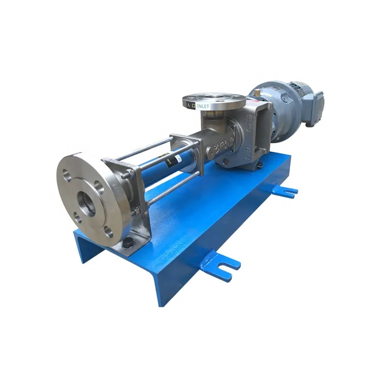 

NM015BY01L06B netzsch 304/316L SS food grade honey progressing cavity single screw pump PCP NM015BY02S12B