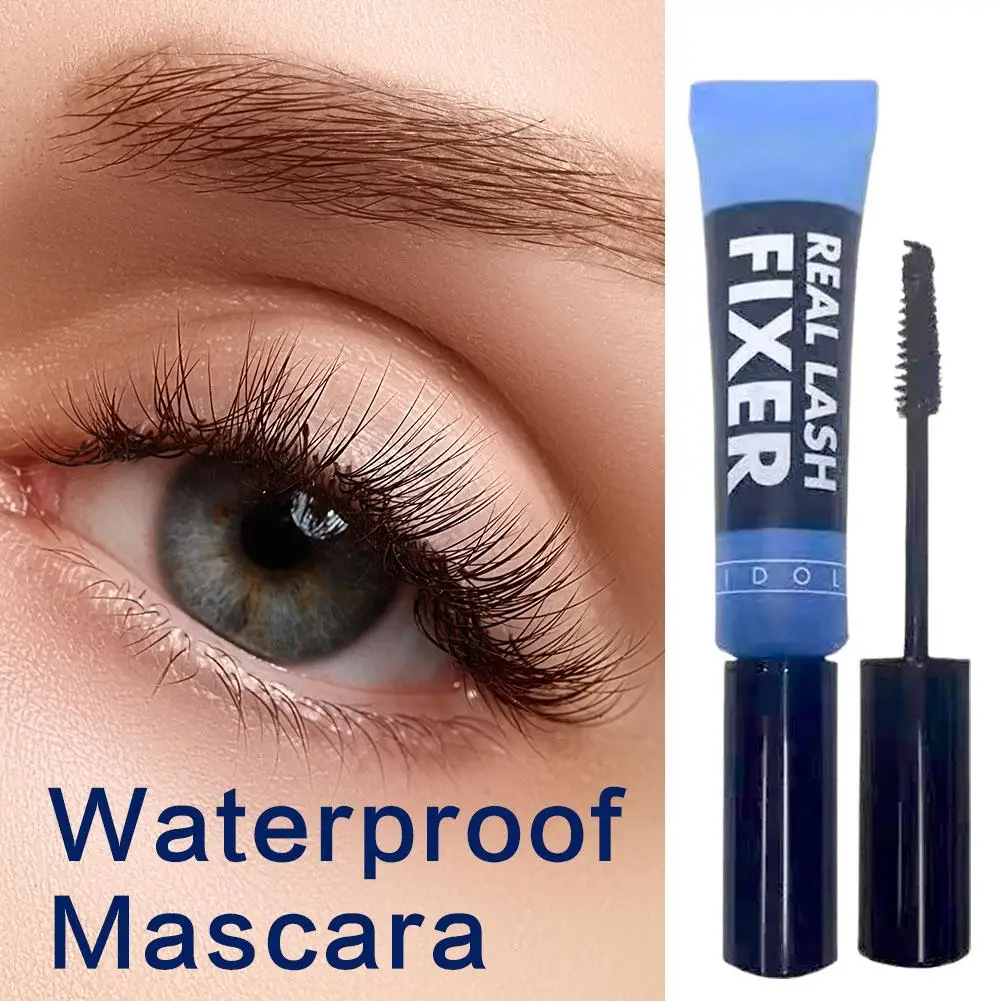 الكورية ماسكارا مقاومة للماء إطالة الضفيرة تعزيز رمش إعداد طويل كريم معطف واق من المطر السائل الألياف ماسكارا ماكياج #1