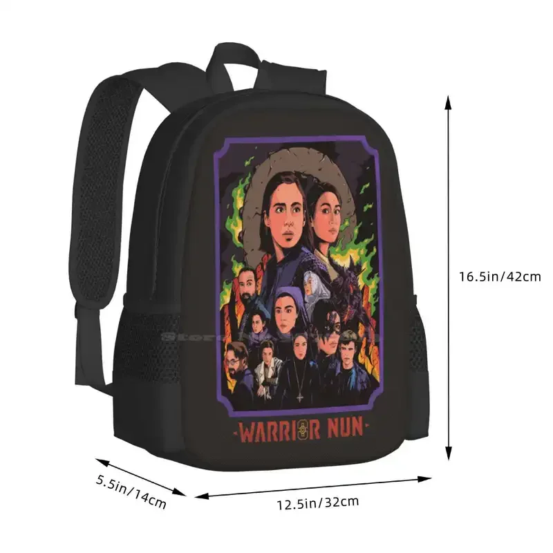 Warrior nasun S2 tas sekolah ransel modis, tas punggung pantai Retro antik 80S 70S, tas ransel modis, tas prajurit nasi S2 Avatrice