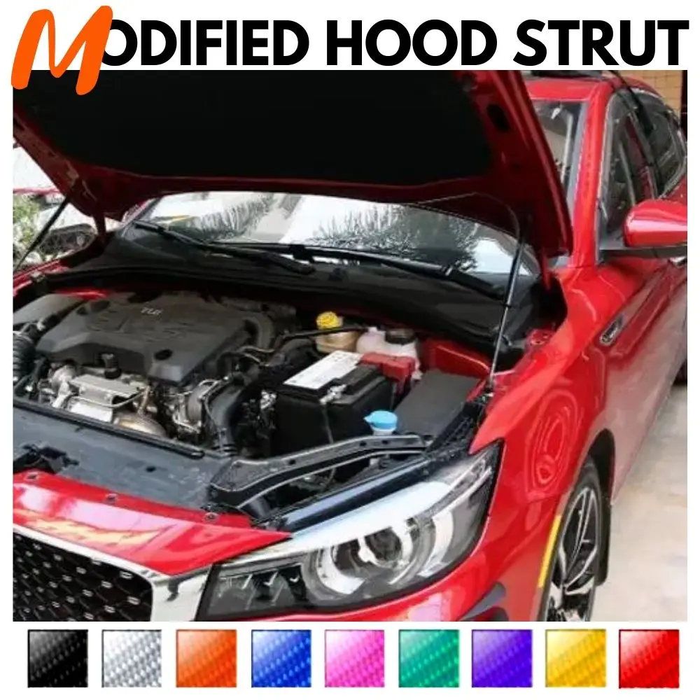 Front Hood Struts for MG6 2nd 2016-present Shock Lift Supports Bonnet Gas Dampers Springs No-Drill