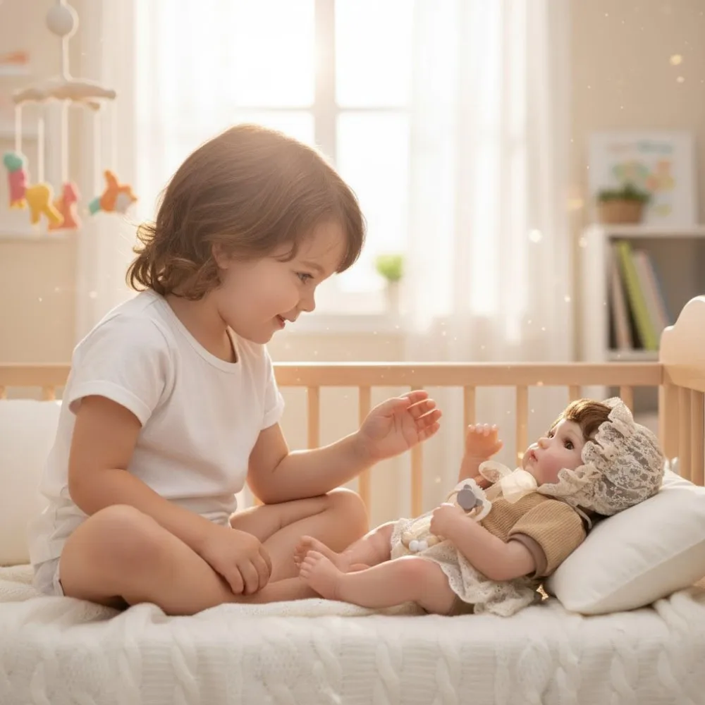 Cloveray, muñeca bebé Reborn realista Kawaii Original de 20 pulgadas, muñeca de vinilo suave súper bonita, juguete hecho a mano de alta calidad, regalos de navidad para niños