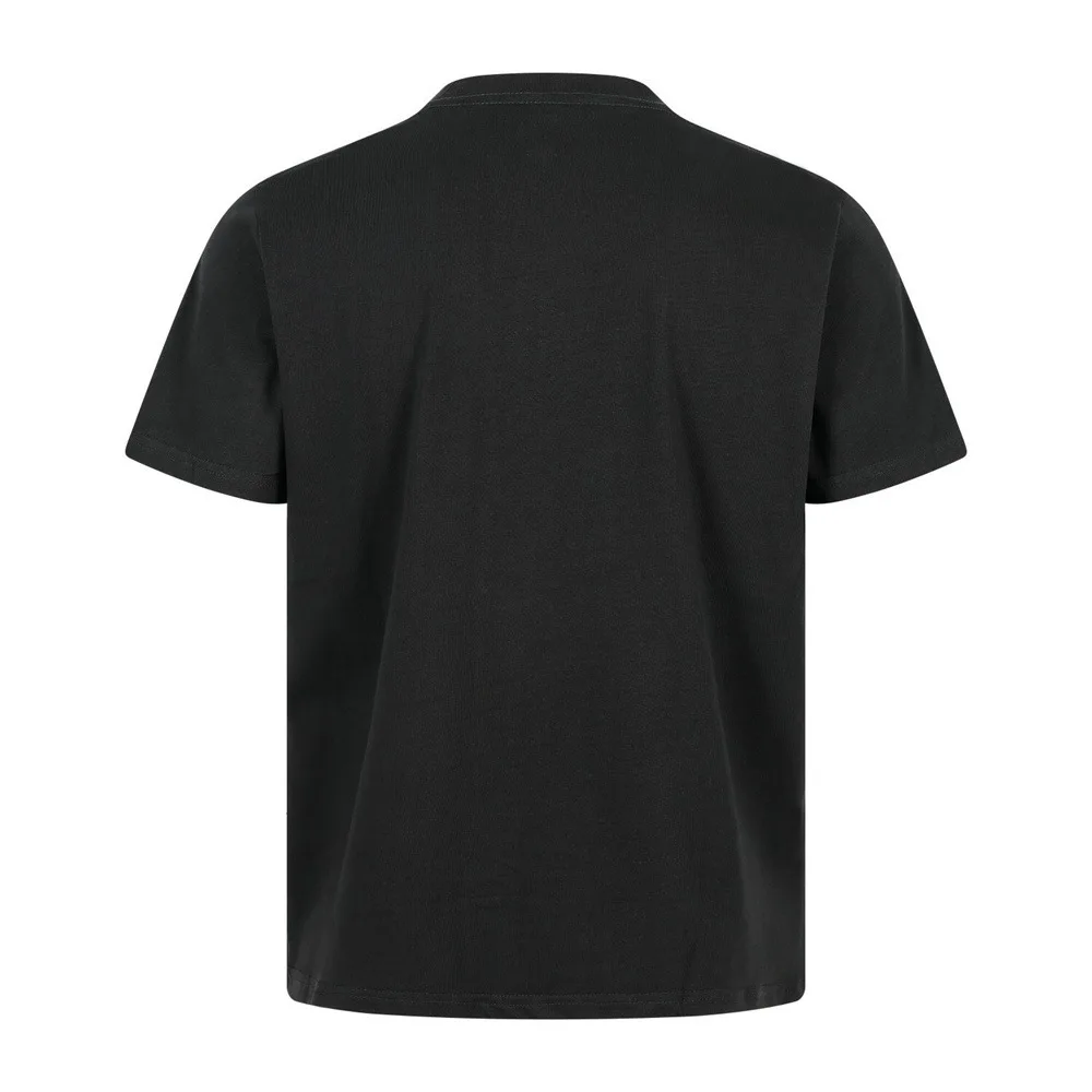 Men's Fashion High Street Hip Hop T Shirts With Metal Decoration Streetwear Oversized Y2K Tees Summer Short Sleeve Tops