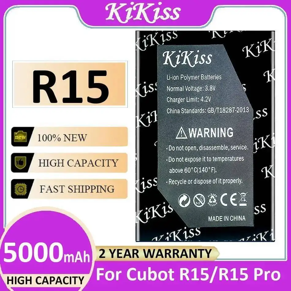 

For Cubot R15 Pro Mobile Phone Battery 5000Mah Premium Replacement Reliable Power