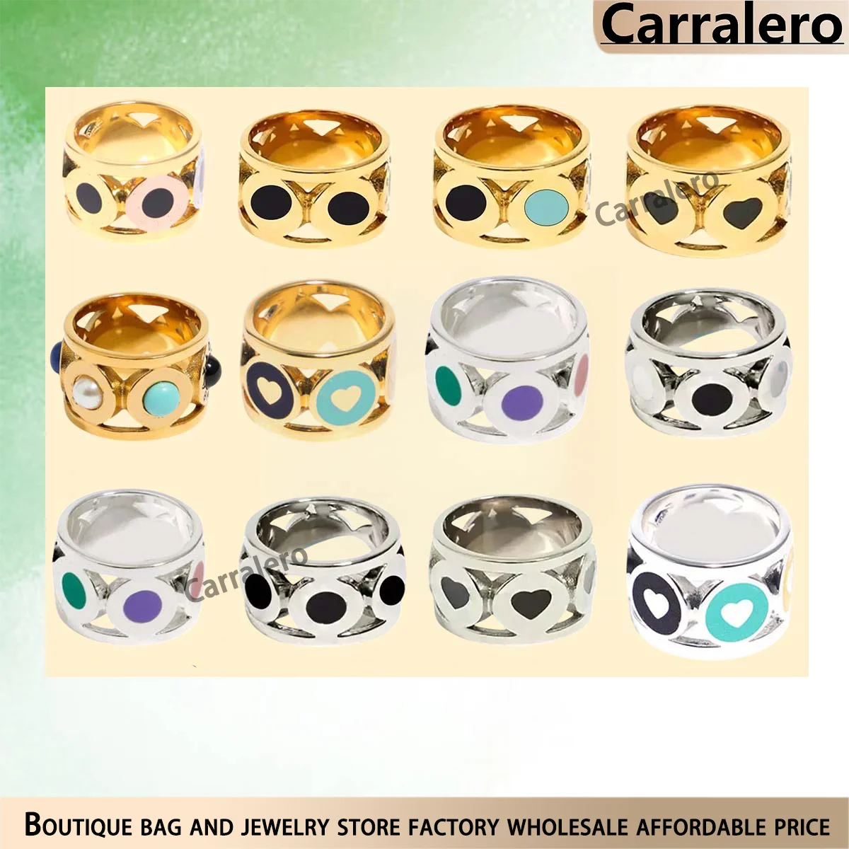 

2025 Hot Selling Classic Charm BIMB Ring with Multiple Styles To Choose From