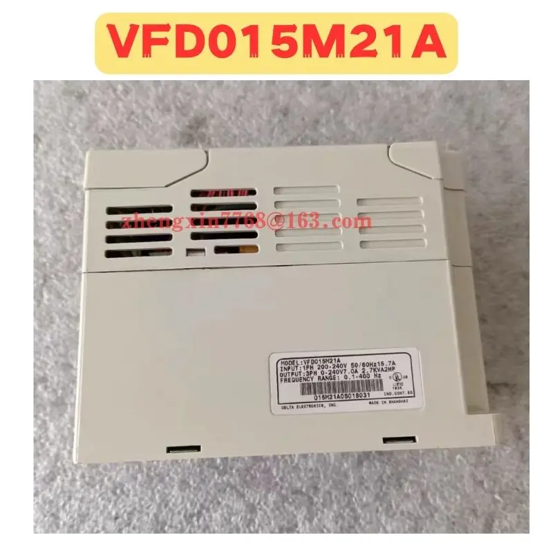 Second-hand Frequency Converter VFD015M21A Normal Function Tested OK