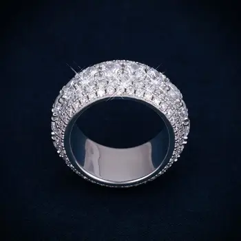 10 最佳銷售 鑲滿冰的戒指 - №4