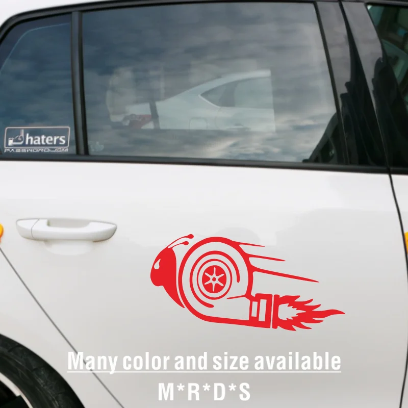 

Car Sticker Drift Race Car Styling Turbo Snail Cool Funny Car Decal Stickers Vinyl Laser Car Styling #58
