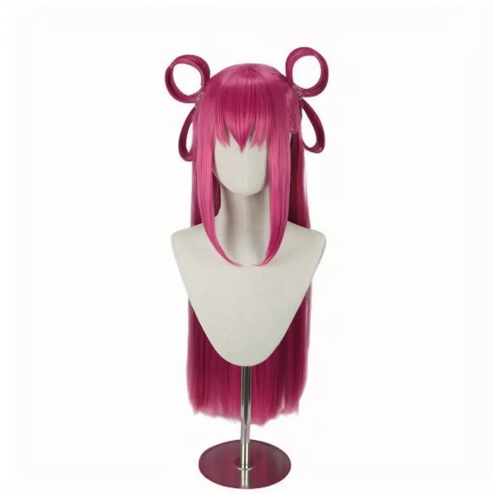 Precure 5 Nozomi Yumehara Dark Dream Peruca Cosplay com Anel de Cabelo – Peruca Estilo Anime