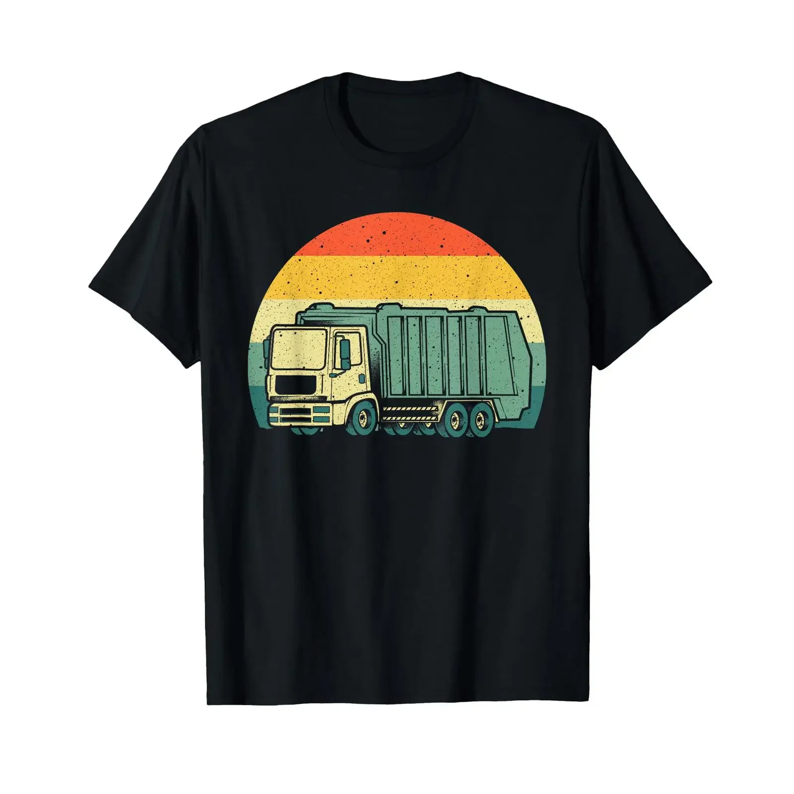 Funny Garbage Truck Design for Kids Trash T Shirt Small vintage Washed homme designer clothes Top For Everyday Wear Stretched