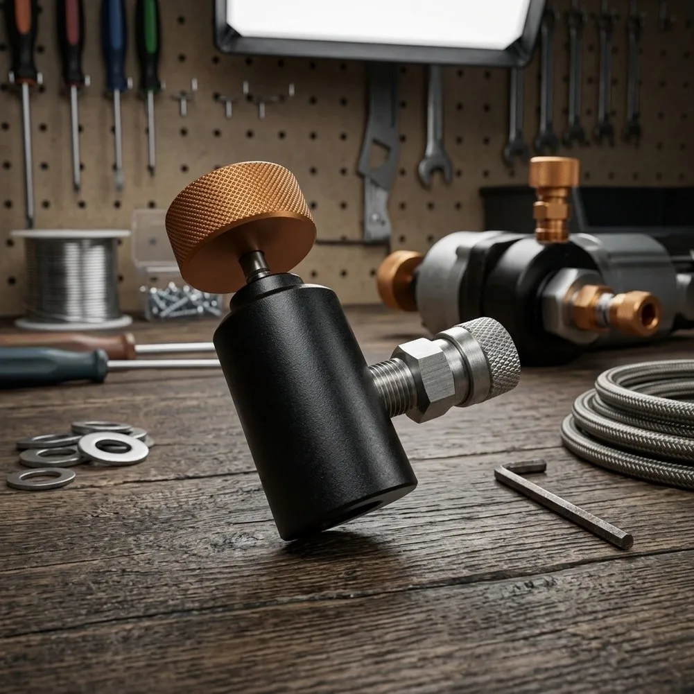 11mm to 8mm Air Coupler Adapter for Tire Inflation Devices Pneumatic Hoses and General Purpose Air System Interconnections