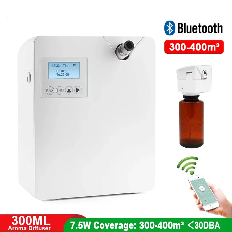 300ML 200ML 8W Thông Minh Hương Thơm Khuếch Tán Nhà Hơi Phun Xông Phòng Khách Sạn Hương Thơm Khuếch Tán Tinh