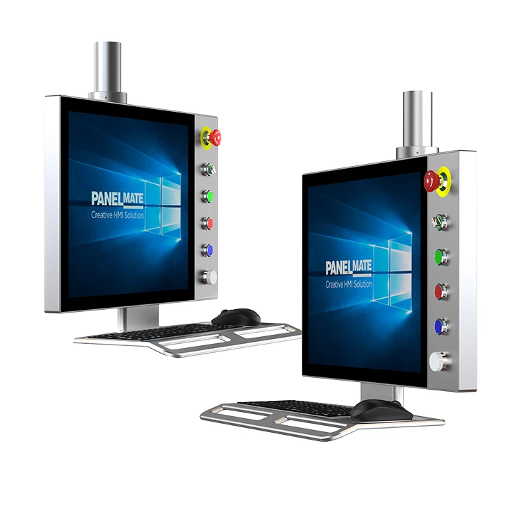 

Beckhoff 19 Inch TFT Industrial Arm Mounted Touchscreen Monitor KVM Extender DVI Interface IP65 Glass for HMI Discounted Price