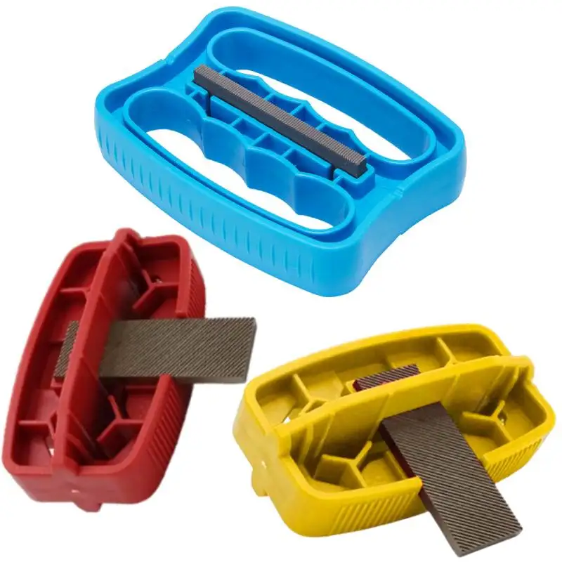 Kit di accordatura smussata per bordi da snowboard Dispositivo per la rimozione della cera Trimmer Bava Strumento per smerigliatura laterale per snowboard Strumento per affilare la tavola da sci Affilatrice per bordi