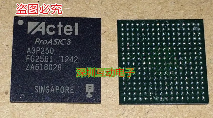 Free shipping   A3P250-FG256I ACTEL BGA256 ,    10PCS