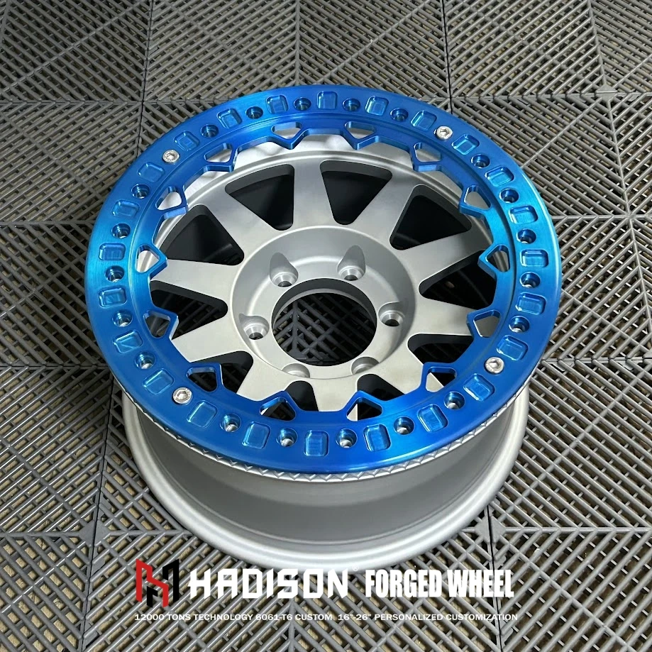 Wholesale Custom New 4X4 Beadlock Wheel Off-Road 6X139.7 Offset 25 To -45mm 5/6holes Rim Alloy Wheels For Y60 Y61