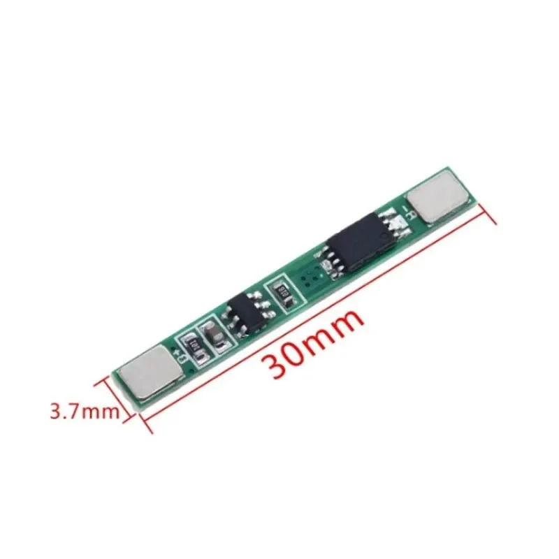 Scheda batteria al litio da 3,7 V I cuscinetti a saldare ai polimeri 18650 applicabili possono essere saldati a punti Può essere combinato 3AOvercurrent v