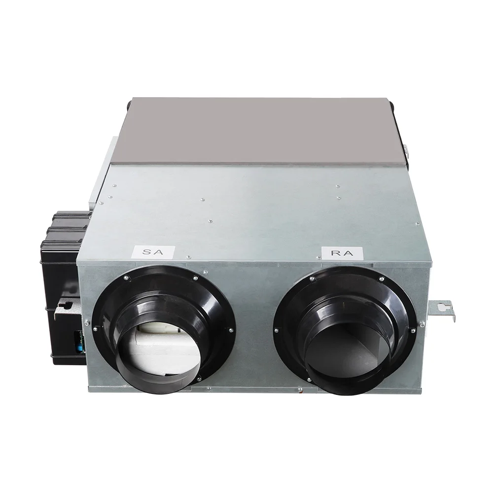 Holtop 150m³/H CMH Smart Control ERV Best Energy Recovery Ventilator Air Heat Exchanger Fresh Air System