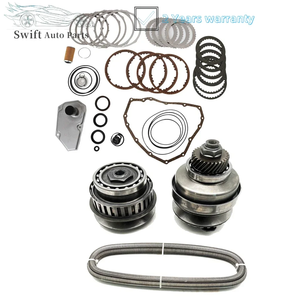 

For Nissan JF015E RE0F11A Transmission Master Rebuild Kit + Pulley Set W/ Belt