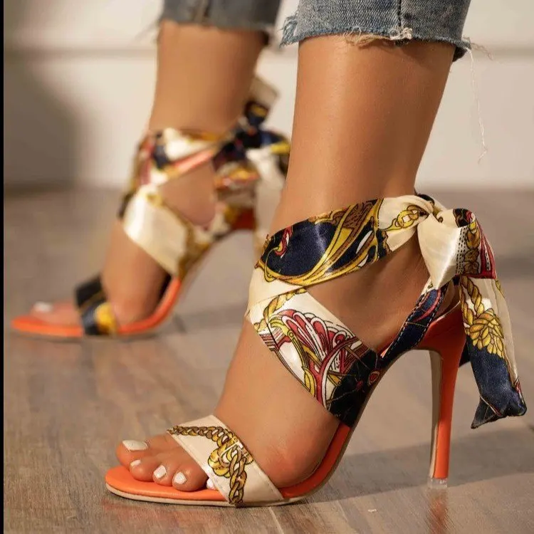 

Shoes Summer Women Sandals Suede Hollow High Heels Stiletto Fashion Sandles Women Heels Ladies Shoes Women's Sandals