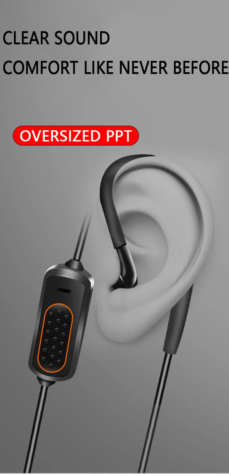 ABBREE 780 Headset-Mikrofon-Kopfhörer für BaoFeng UV-5R UV-5RH UV-21 PRO UV32 Quansheng UV-K6 Walkie Talkie Two Way Radio Zubehör – Detail 8